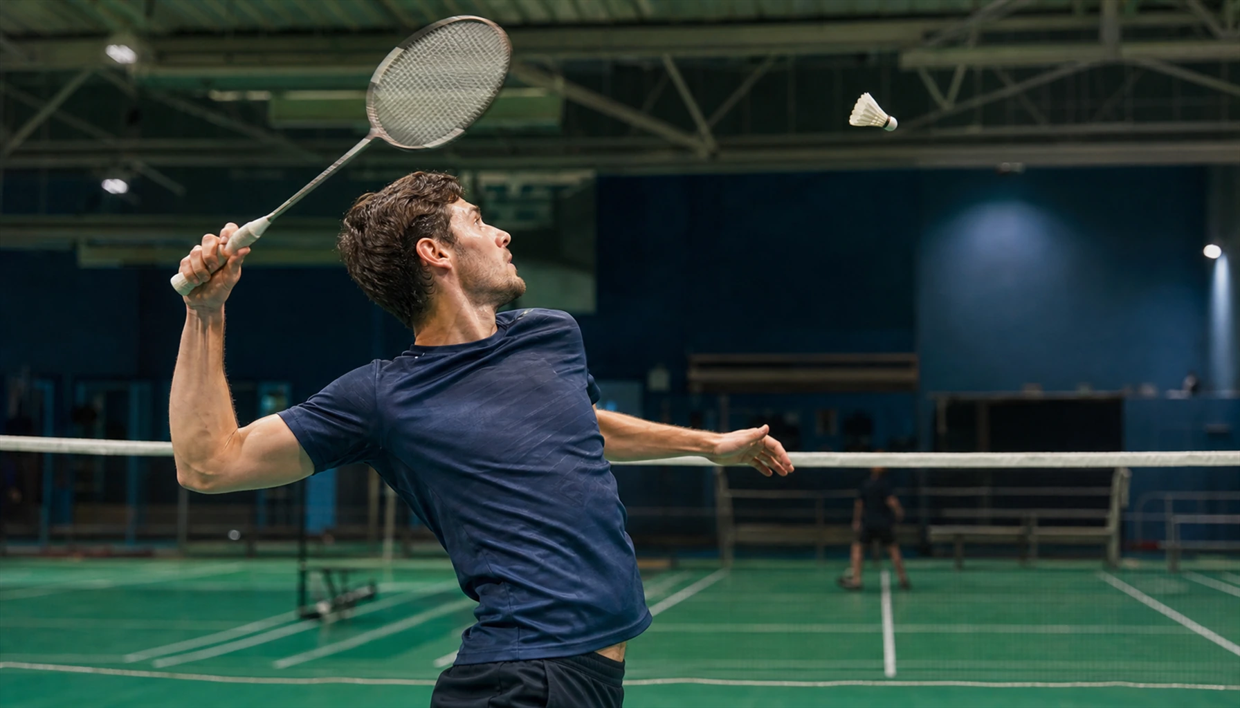 Smash de badminton