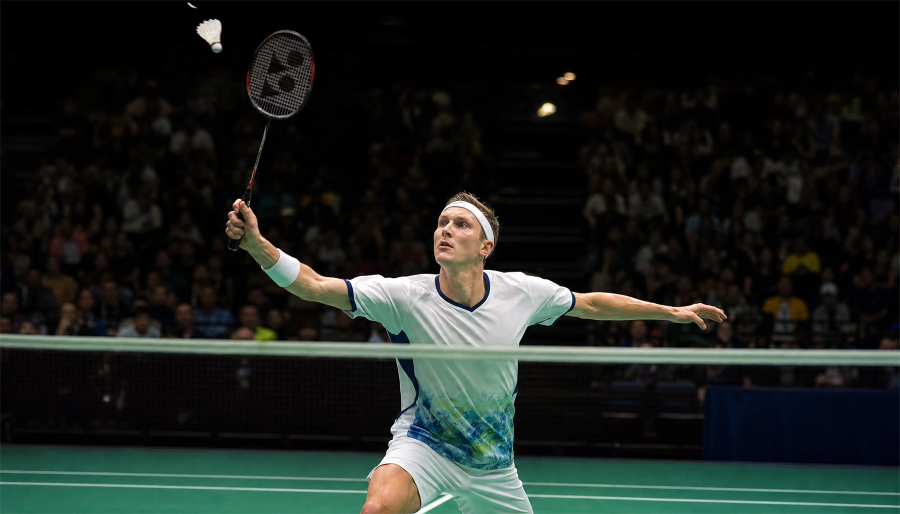 Portrait éditorial de Viktor Axelsen